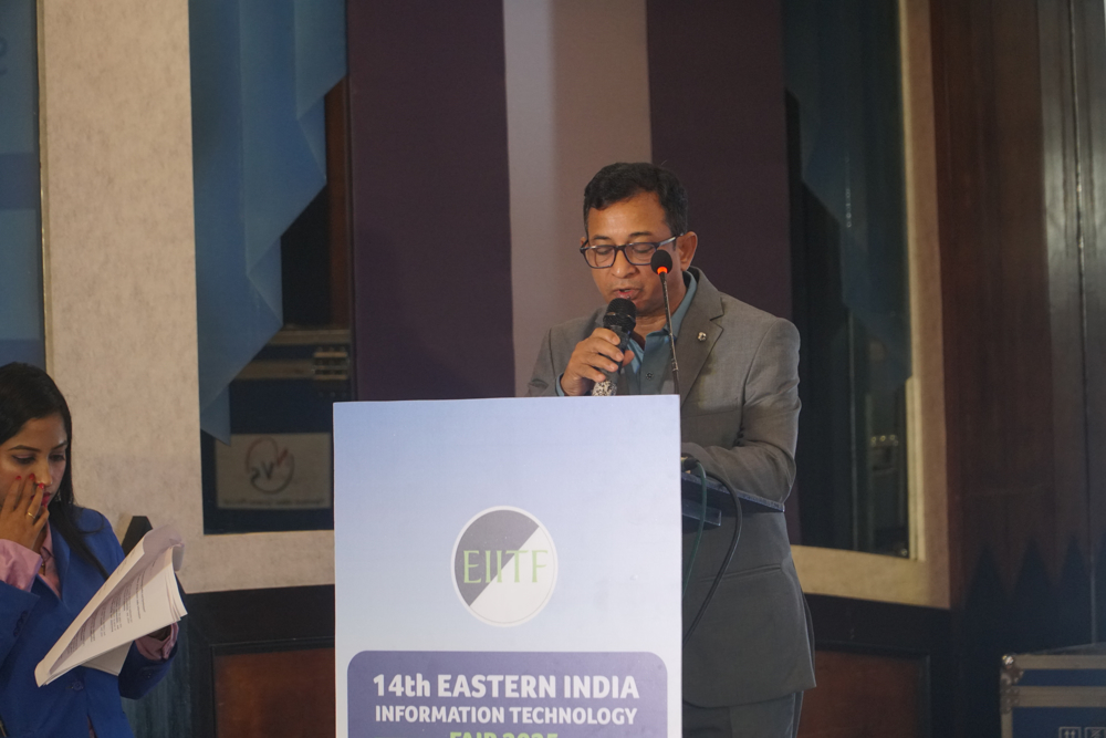 Vote of thanks by Anil kumar Sahu, VP-Marketing, VARINDIA