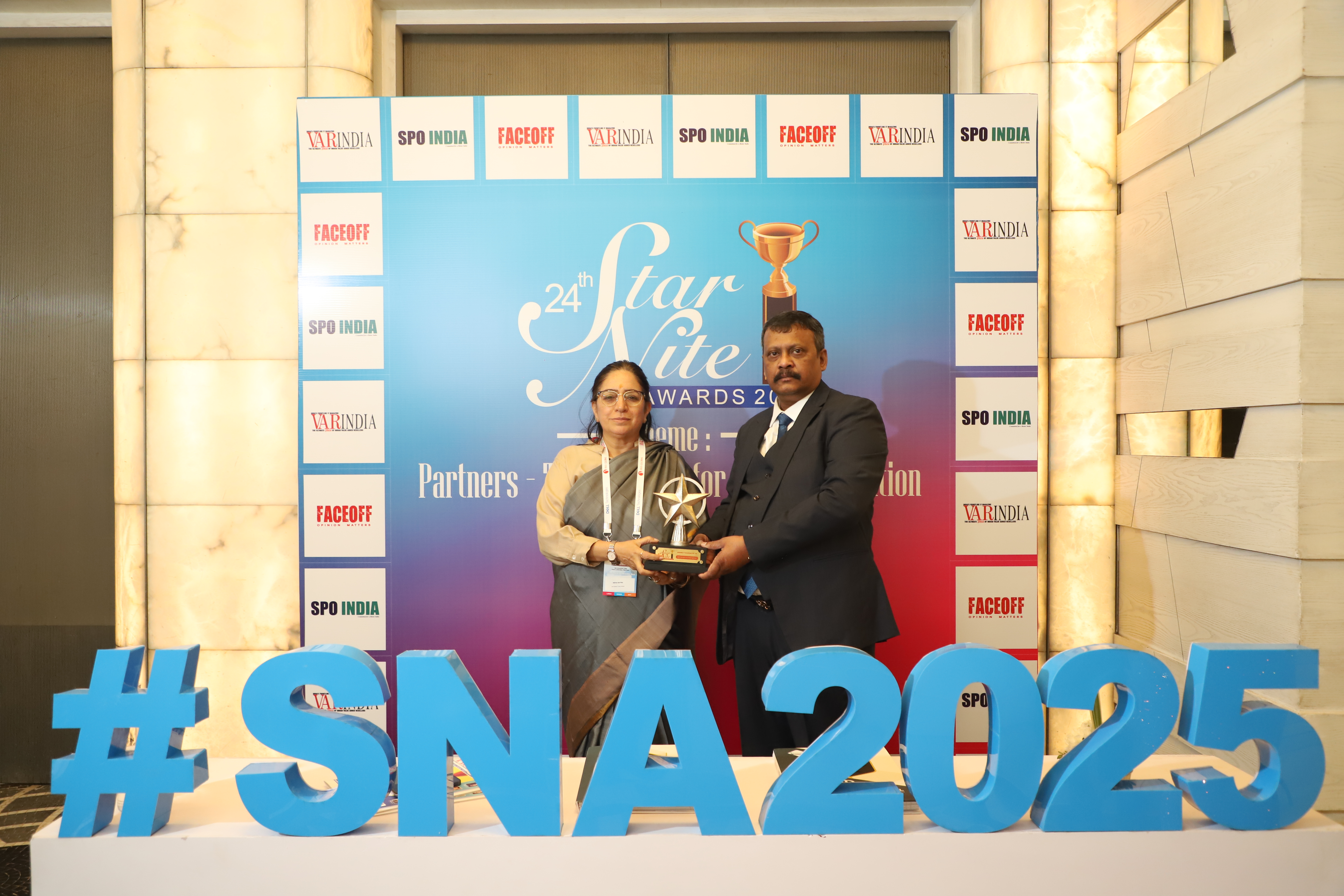 Eminent VARs of the Year 2025 Awards in the Category of - Best Security Solution Partner: Mayank IT Solutions Pvt. Ltd.