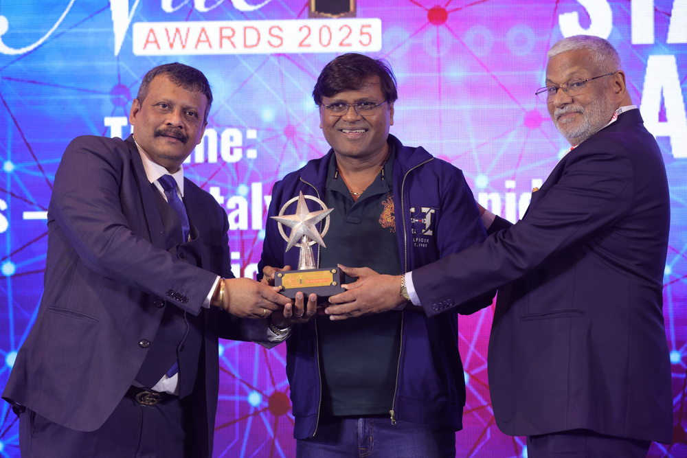 Eminent VARs of the Year 2025 Awards in the Category of -Best Infrastructure Partner : Bluecom Infotech Pvt. Ltd.