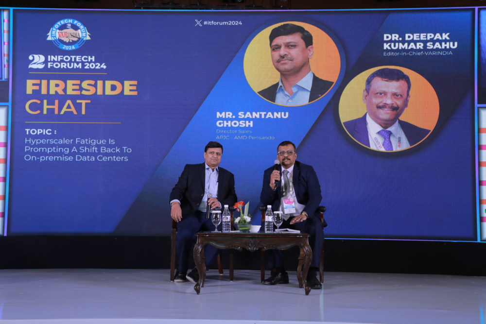 Fire-Side Chat Session with Dr. Deepak Kumar Sahu, Editor-in-chief, VARINDIA and Mr. Santanu Ghose, Director Sales, APJC - AMD Pensando