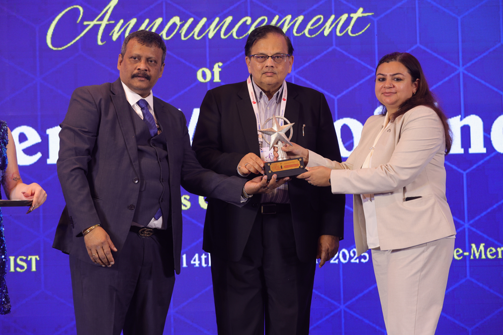 Eminent VARs of the Year 2025 Awards in the Category of - Most Trusted Distributor : Iris Global Services Pvt. Ltd.