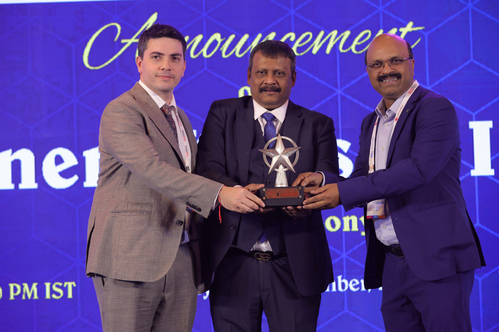 Eminent VARs of the Year 2025 Awards in the Category of - Best MSP Partner:  Sonata Information Technology Ltd.