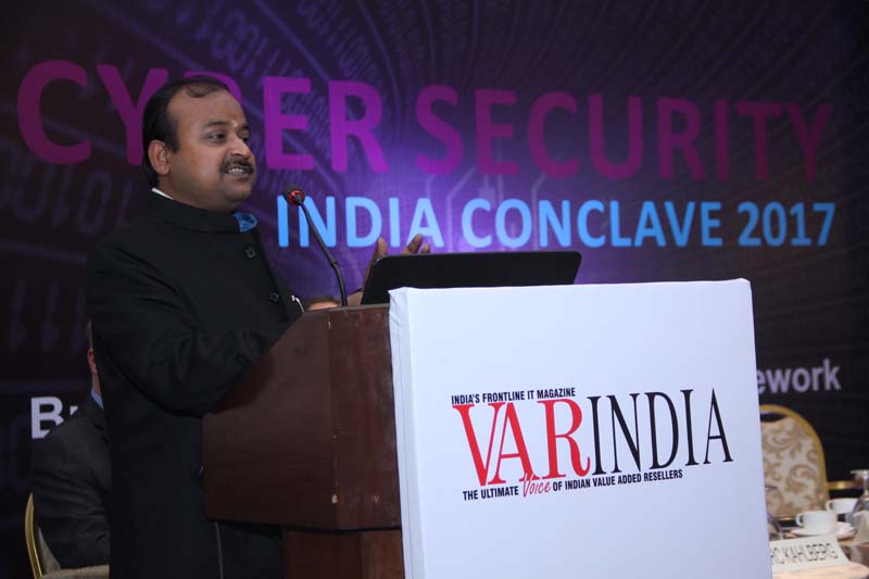 Deepak Kumar Rath, Editor, Uday India speaking on how a common man is concerned on the Cyber sesurity