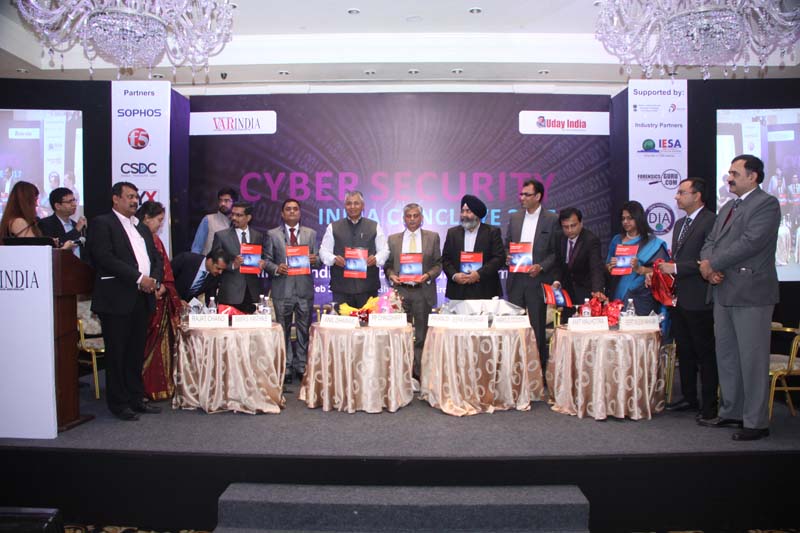 It is time to unveiling the Black Book on Handbook on Cyber Security by Honorable Minister Shri. P.P. Chaudhary, MoS for Electronics & IT, Law & Justi