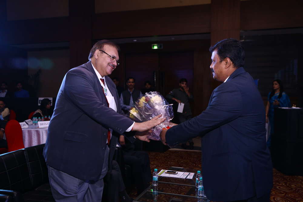 Welcoming Col. HPS Bawa,CEO- West Bengal Technology Ltd.