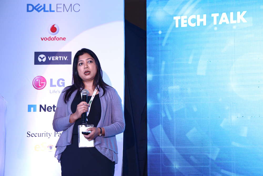 Tech talk by Monalisa Sahoo, Sr. V.P-Marketing- Vodafone Business Services