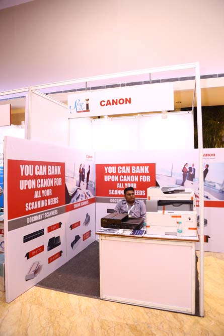 CANON showcasing their latest products