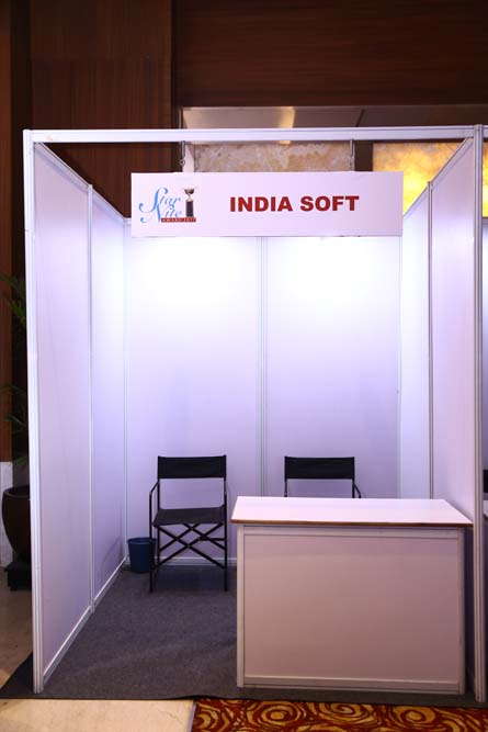 INDIA SOFT stall at 16th star nite awards 2017