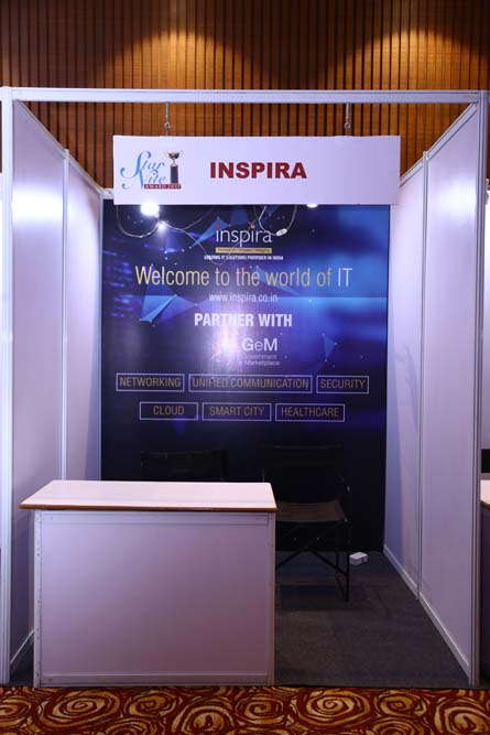 INSPIRA stall at 16th star nite awards 2017