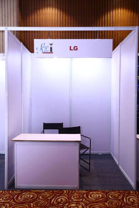 LG stall at 16th star nite awards 2017