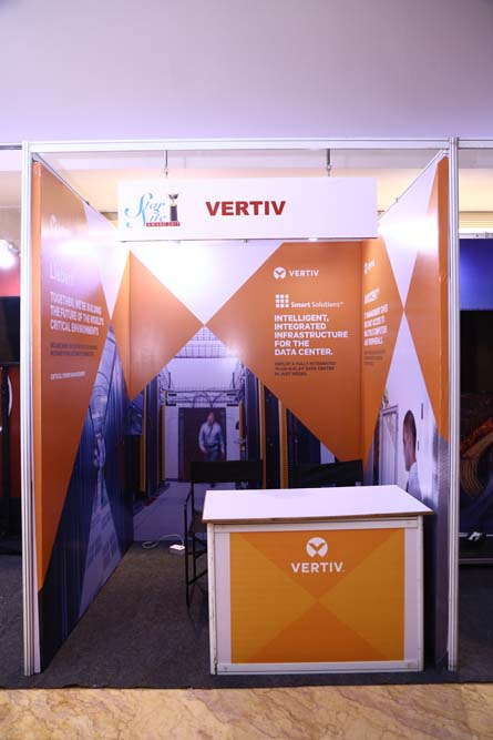 VERTIV stall at 16th star nite awards 2017