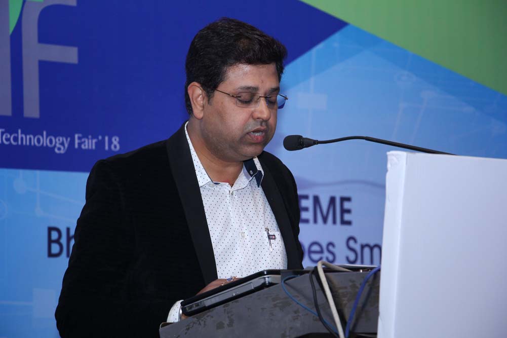 Key Note Address by Sri. Manas Panda, Director-STPI, Bhubaneswar, Govt. of India at 10th OITF 2018