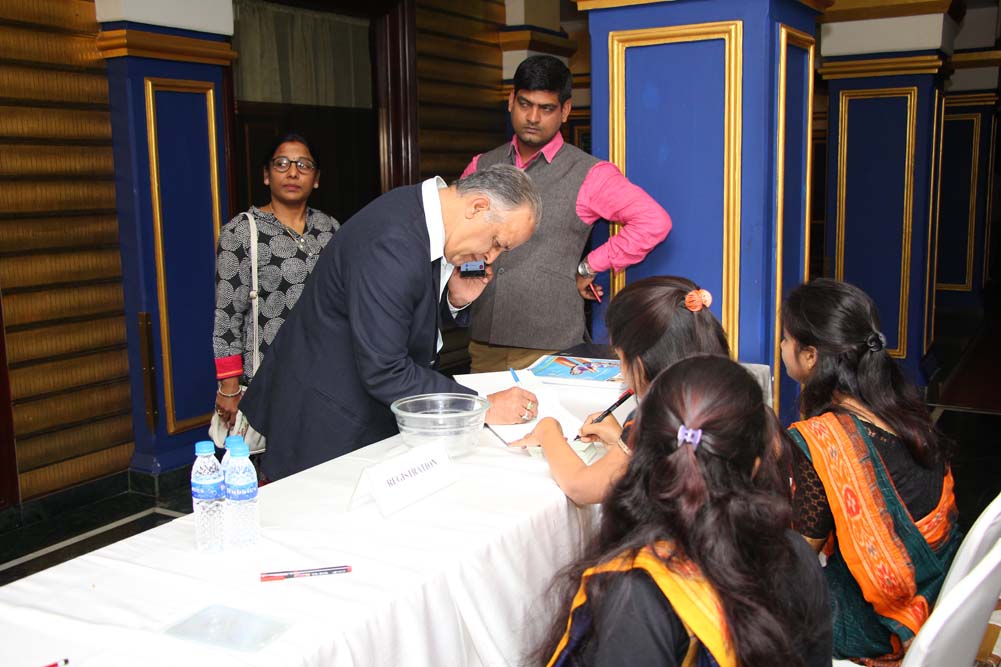 Registration Desk at 10th OITF 2018