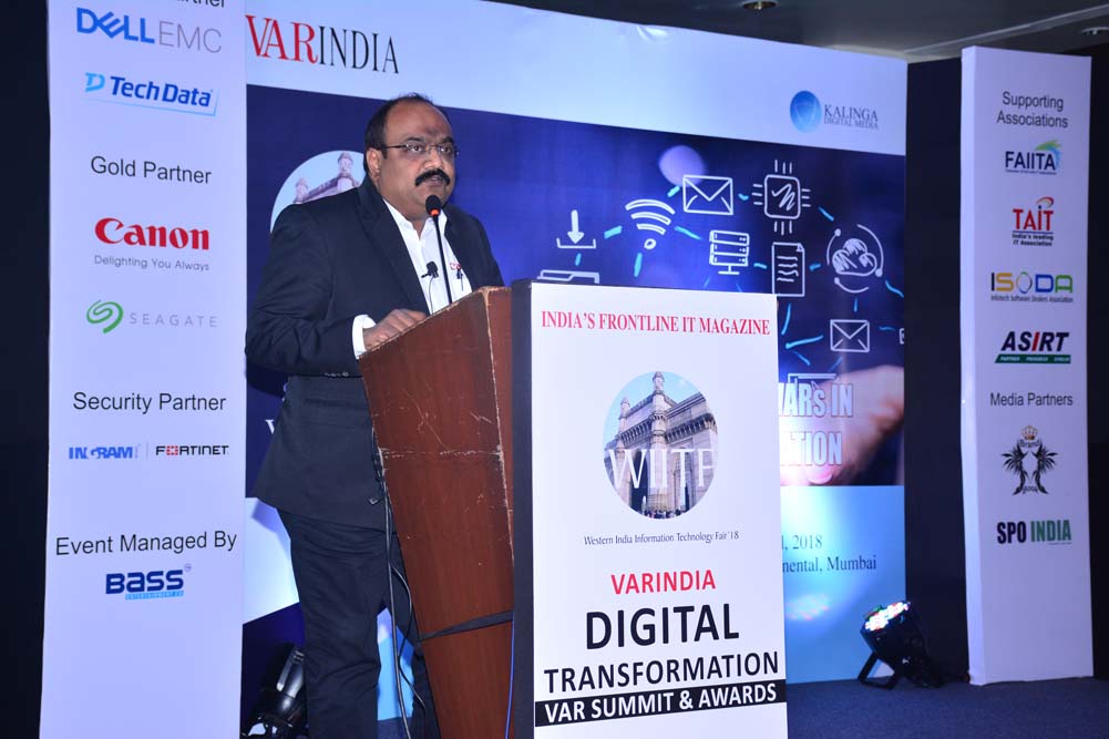 Presentation by Devan Sarma, Assistant Director, Regional Business Head -West- Canon India at 8th WIITF 2018