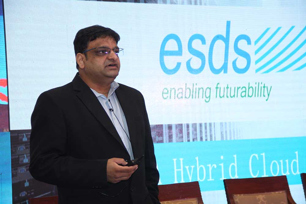Dr. Rajeev Papneja, EVP & COO, ESDS Software Solution Pvt. Ltd. at 16th IT FORUM 2018