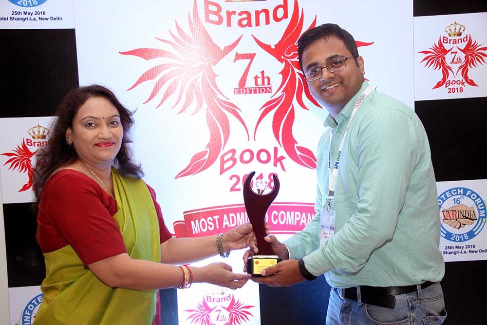 Tally Solutions Pvt Ltd receives Most Admired Brand Award at 16th IT FORUM 2018