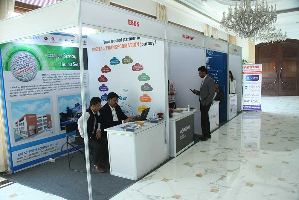 ESDS Product Display at 16th IT FORUM 2018