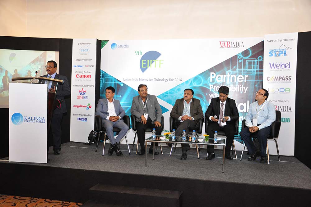 Panel Discussion: 5 Biggest Challenges for Modern CIOs For Digital Transformation Moderated by Deepak Kumar Sahu, Chief Editor – VARINDIA at 9th EIITF