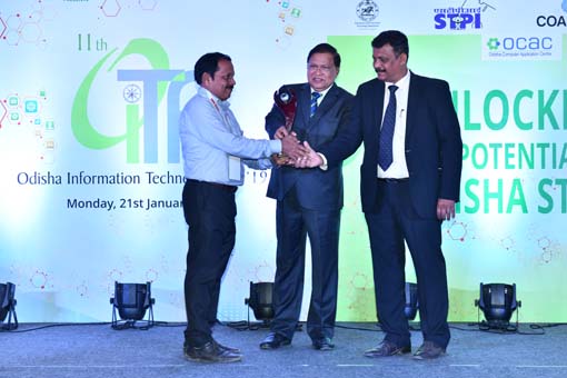 Nigama Computech Receives the award as the Best VAR, Odisha at 11th OITF 2019