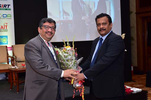 Welcoming Kersi Tavadia, CIO - BSE India at 10th WIITF 2019