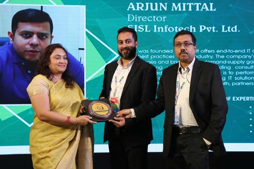 BEST DIGITAL TRANSFORMATION PARTNER Award goes to SISL INFOTECH PVT. LTD. at VAR Symposium 2019