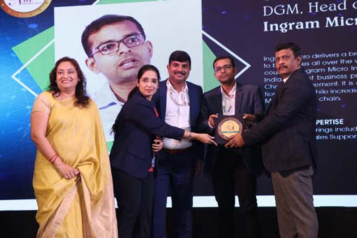 BEST DISTRIBUTOR Award goes to Ingram Micro India Ltd. at VAR Symposium 2019