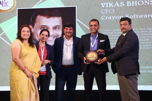 BEST VAD Award goes to Crayon Software Experts India Pvt. Ltd. at VAR Symposium 2019