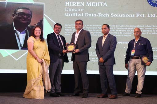 BEST INFRASTRUCTURE PARTNER Award Goes to UNIFIED DATA TECH SOLUTIONS PVT. LTD. at VAR Symposium 2019