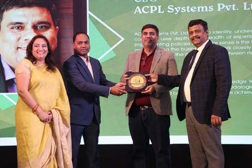 BEST INFORMATION SECURITY PARTNER Award goes to ACPL Systems Pvt. Ltd. at VAR Symposium 2019