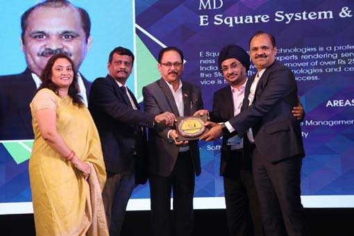 BEST SYSTEM INTEGRATOR Award goes to E SQUARE SYSTEM & TECHNOLOGIES PVT LTD at VAR Symposium 2019