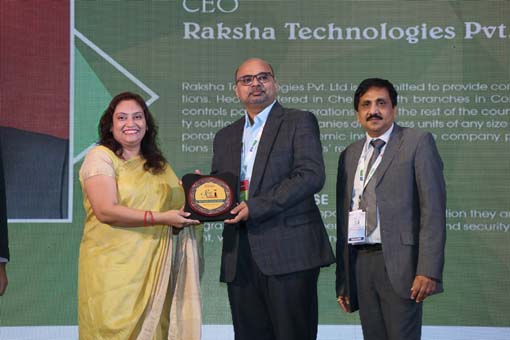 BEST SECURITY SOLUTIONS PARTNER Award goes to RUBIK INFOTECH PVT LTD at VAR Symposium 2019