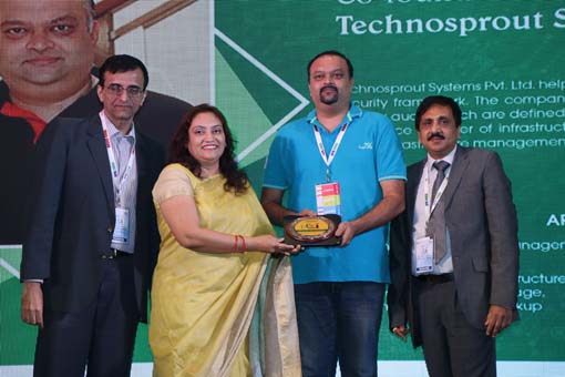 BEST SECURITY SOLUTIONS PARTNER Award goes to TECHNOSPROUT SYSTEMS PVT LTD at VAR Symposium 2019