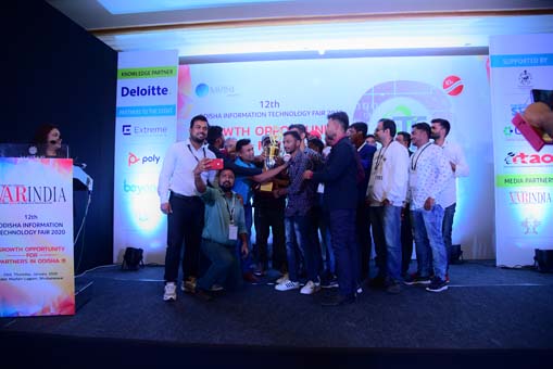 Champions Award of the 10th VARINDIA IT Cup Cricket Tournament Won by TEAM BPO Convergence