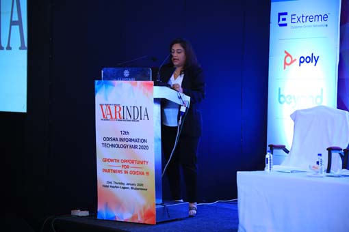 Address by Ms. S. Mohini Ratna, Editor, VARINDIA at 12th OITF 2020