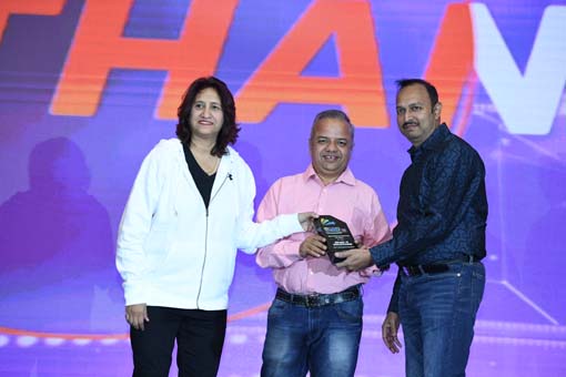 Partners While Receiving The Award at ISODA TechSummit 2020