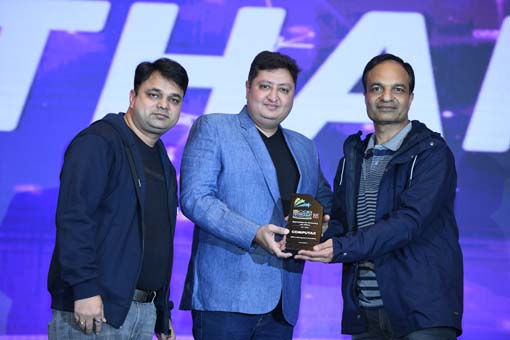 Partners While Receiving The Award at ISODA TechSummit 2020   