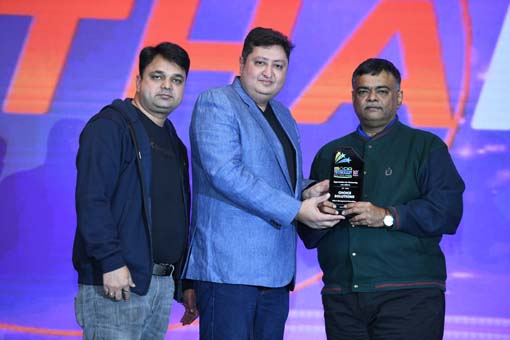 Partners While Receiving The Award at ISODA TechSummit 2020