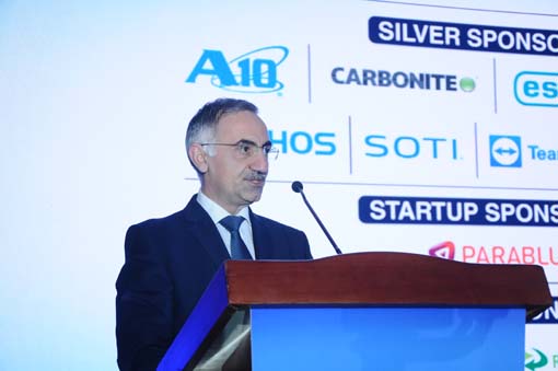 Address By Elmir Velizaden,Deputy Minister,The Republic Of Azberbaijan,Ministry Of Transport,Communications And High Technologies at ISODA TechSummit 