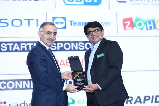 Felicitated By Amarnath Shetty, Chairman- Isoda at ISODA TechSummit 2020