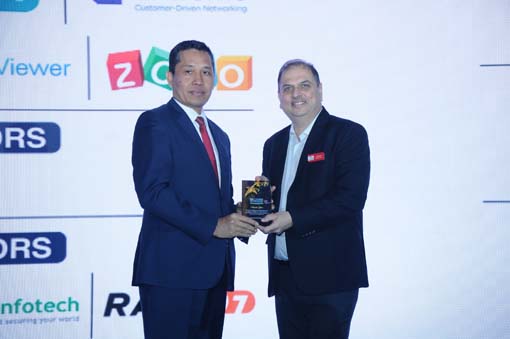 Felicitated By Jiten Mehta, Tsx Chairman at ISODA TechSummit 2020