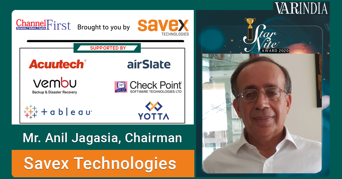 Welcome note by Mr. Anil Jagasia, Chairman, Savex Technologies