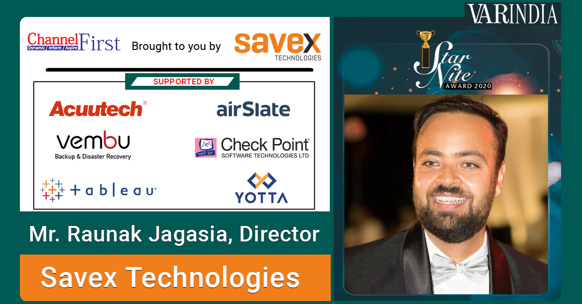 Address by	Mr. Raunak Jagasia, Director, Savex Technologies