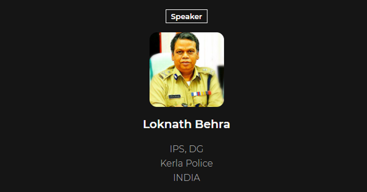 Loknath Behra IPS, DG, Kerla Police