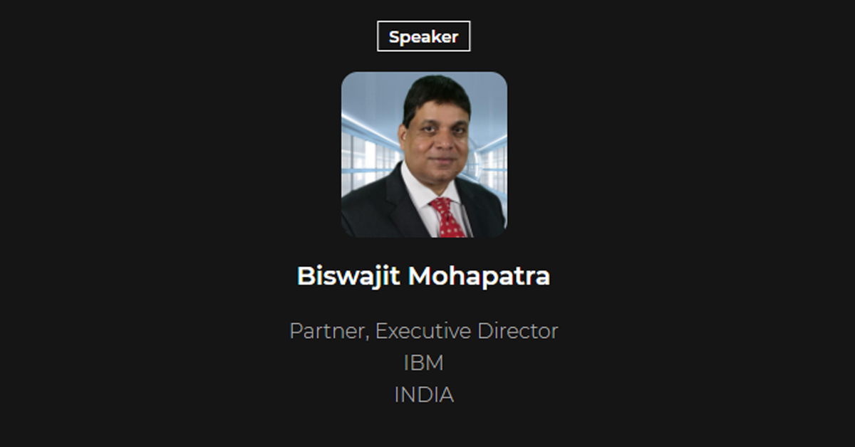 Biswajit Mohapatra, Partner, Executive Director, IBM