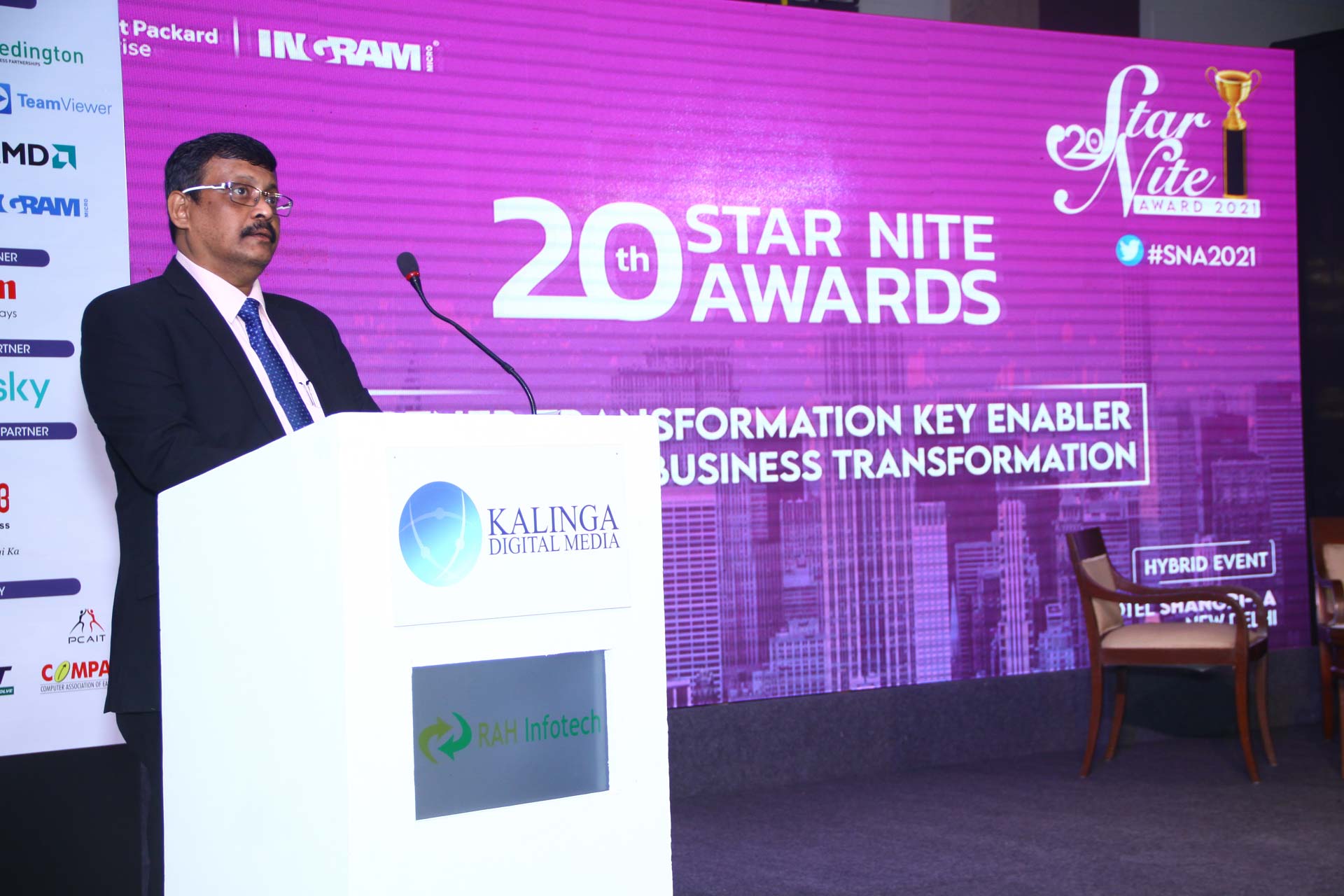 Address by Dr. Deepak Kumar Sahu, Chief- Editor, VARINDIA while welcoming the attendies at 20th Star Nite Awards 2021