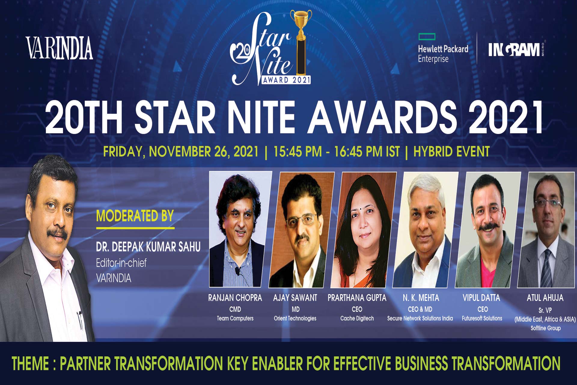 Panel Discussion Session - VARs at 20th Star Nite Awards 2021