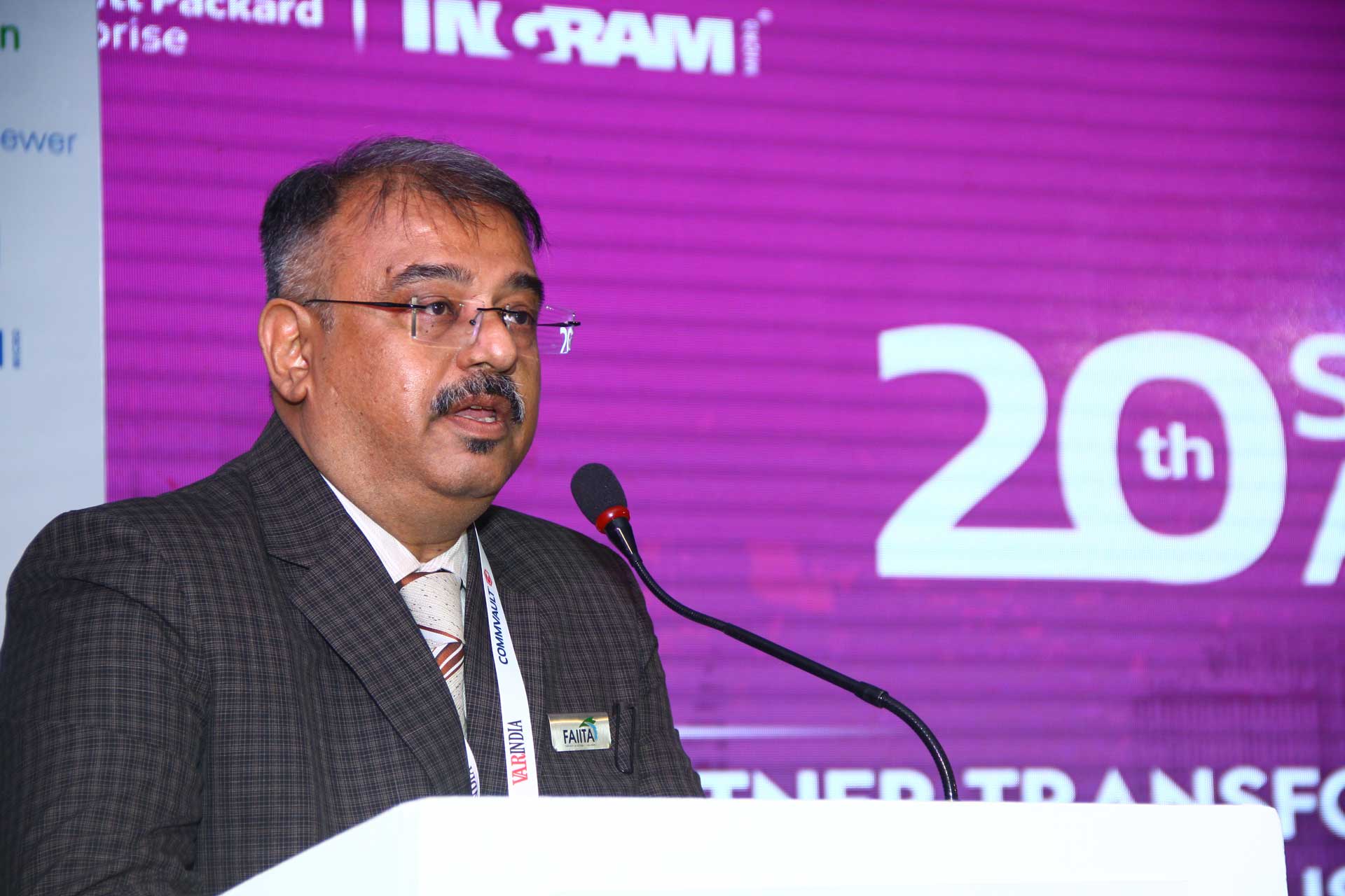 Presentation by Mr. Kaushik P Pandya, President- FAIITA at 20th Star Nite Awards 2021