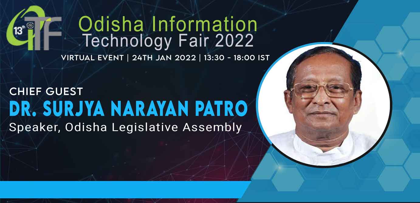 Dr. Surjya Narayan Patro, Speaker, Odisha Legislative Assembly at 13th OITF 2022