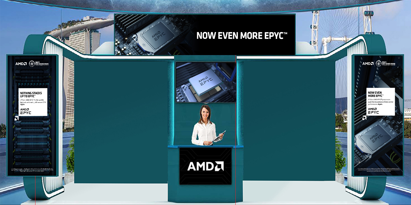 AMD Product Display at 6th CDS 2022