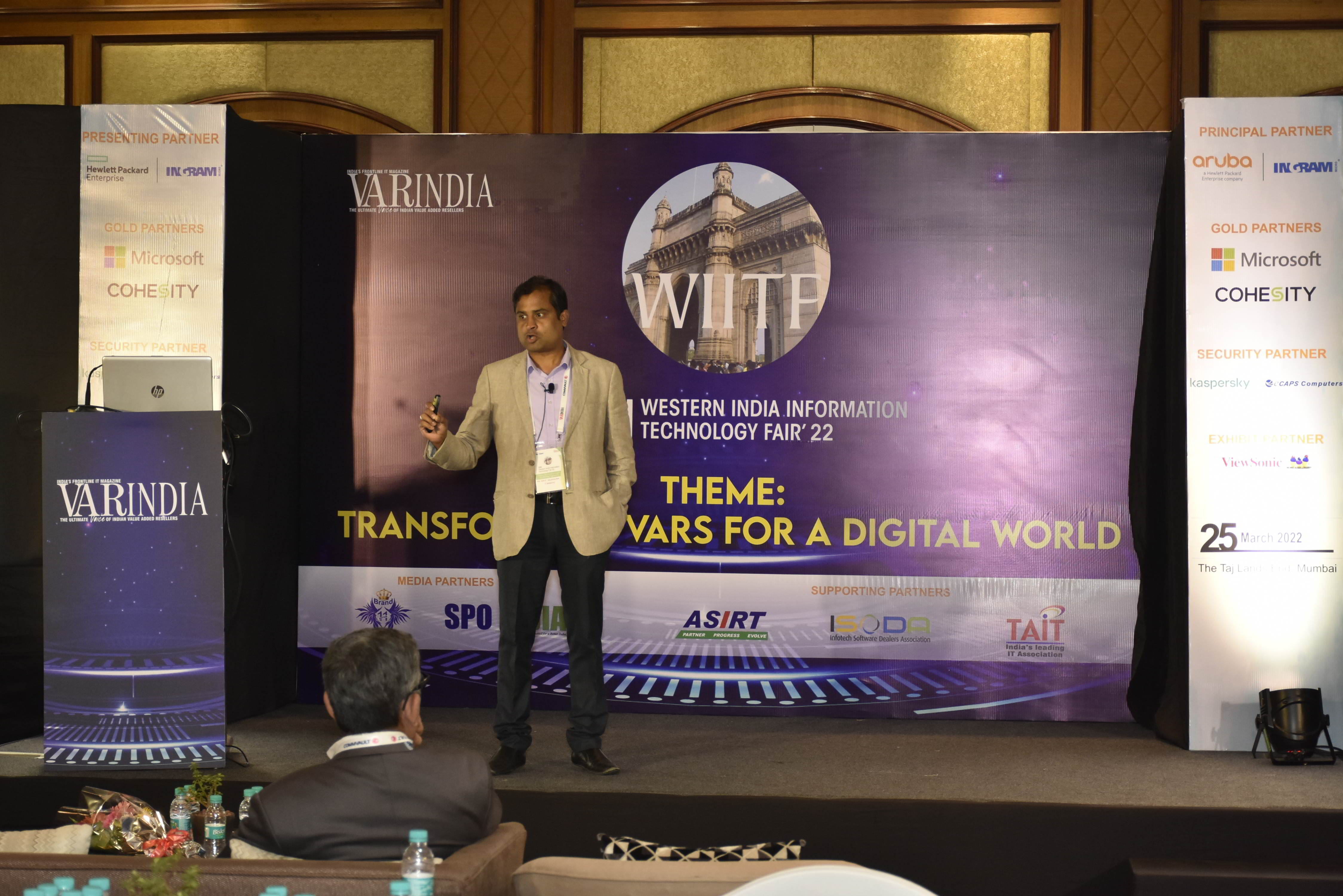 Partner Presentation by Amit Deshmukh, Head of India Channels & Distribution, Cohesity